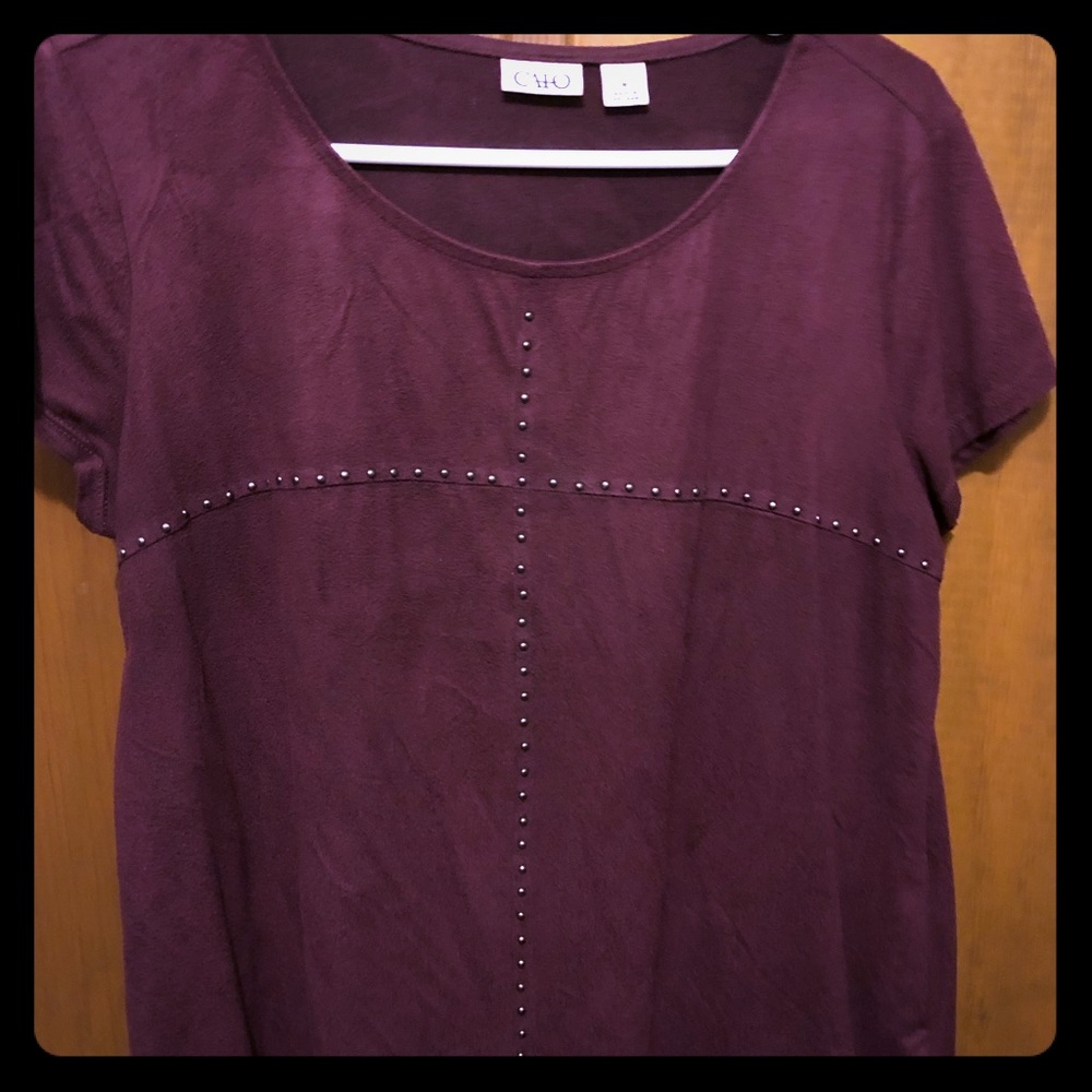 Ultrasuede top